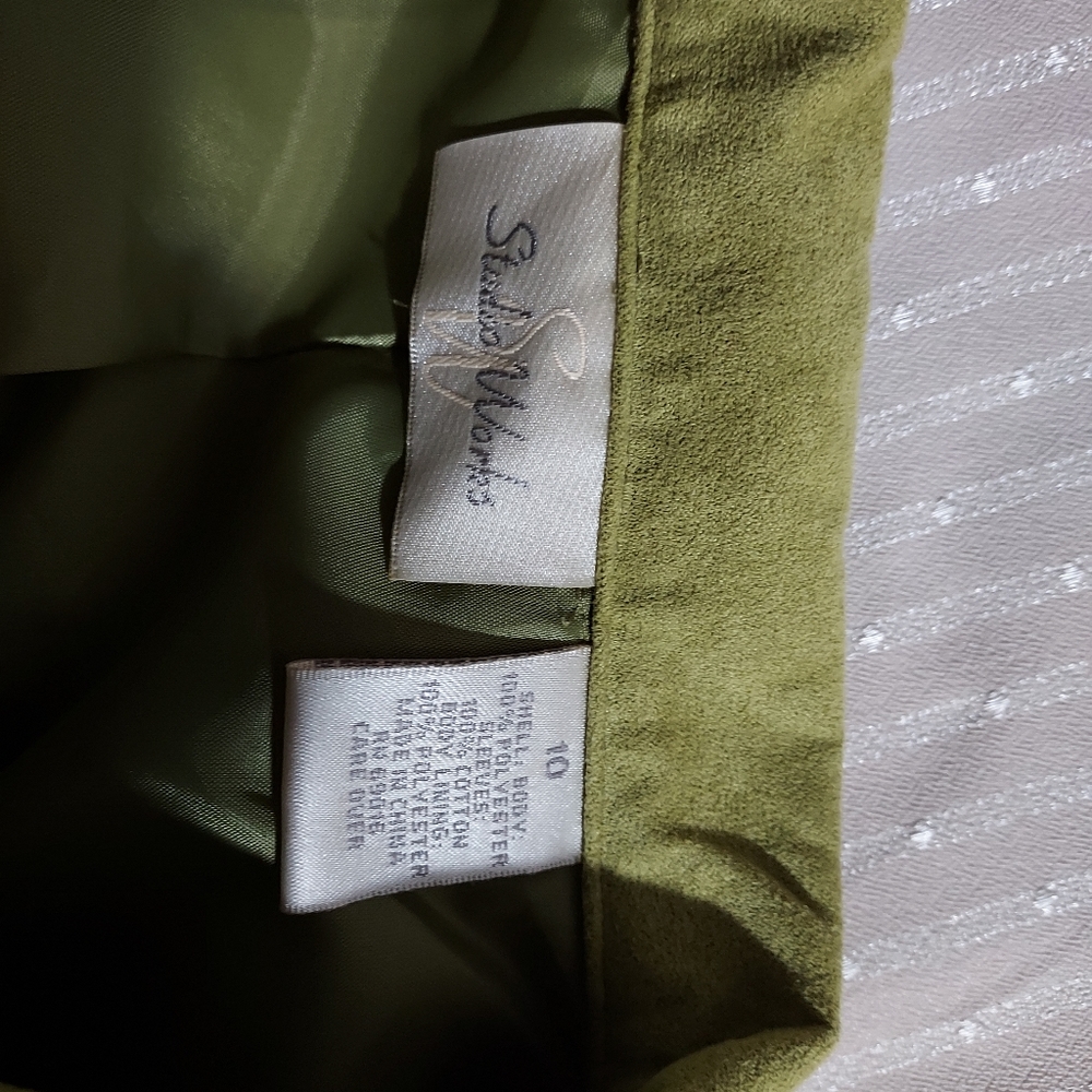 Lime Green Spring Jacket - Picture 2 of 2